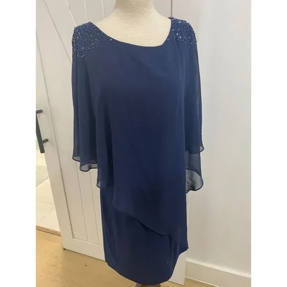 sachin and babi light blue dress Nursing-Friendly Dresses